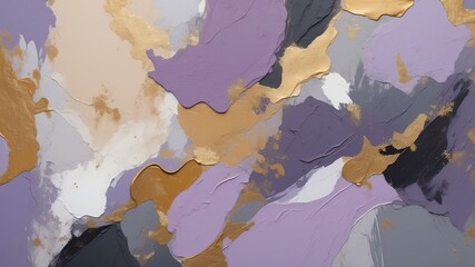 Fototapeta premium abstract color palette wallpaper with lilac honey gold background