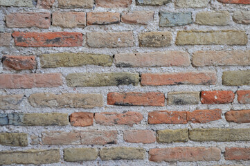 red brick wall background