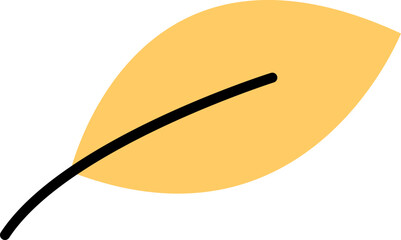 Tropical Leaf Handdrawn