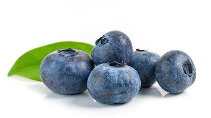 fresh ripe blueberries