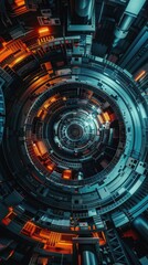 Fototapeta premium Machine Builder's Day. high-tech engineering. high-tech robotics. technologies of the future.