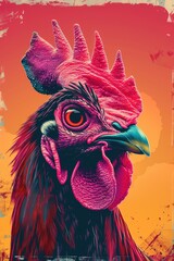 head of a rooster