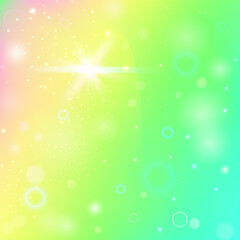 Fairy Pattern. Purple Girl Hologram. Princess Background. Holographic Galaxy Invite. Pink Colorful Gradient. Blue Sparkles Invitation. Rainbow Glitter. Neon Fairy Pattern.