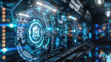 Obraz premium Machine Builder's Day. high-tech engineering. high-tech robotics. technologies of the future.