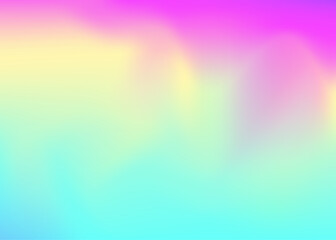Iridescent Texture. Pop Design. Rainbow Mesh. Pearlescent Gradient. Holographic Background. Shiny Multicolor Template. Chrome Card. Purple Blur Gradient. Pink Iridescent Texture