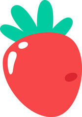 Hand Drawn Strawberry