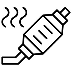 Catalytic Converter Icon