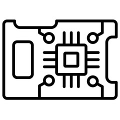 Circuit Board Icon