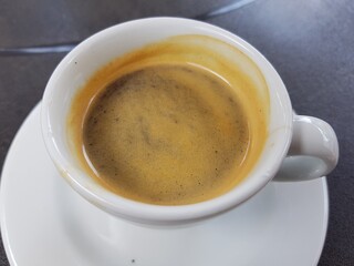 Deliciosa bebida de café de Antioquia, Colombia