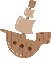 Ship Wooden Toy