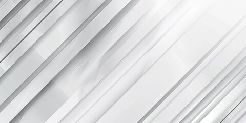 Obraz premium Abstract Grey and White Diagonal Stripes Pattern