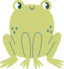 Frog Hand Drawn