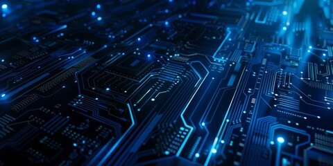 cpu modern technical background with copyspace 