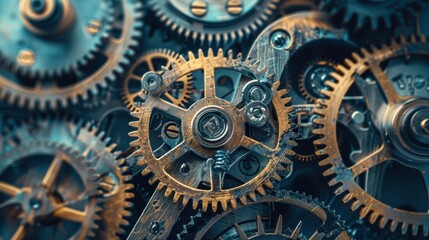 Machine Builder's Day. mechanical mechanisms. production. gear mechanism,