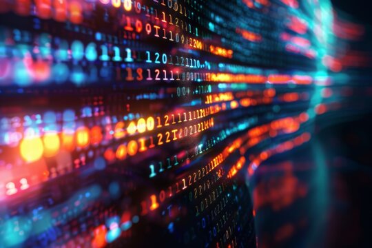 Programming code abstract technology background of software developer and Computer script
