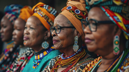 Fototapeta premium South Africa Heritage Day. Congratulations to South Africa on Cultural Heritage Day.The state holiday is celebrated on September 24