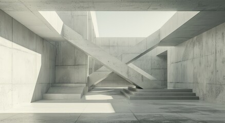 Obraz premium Abstract Concrete Architecture