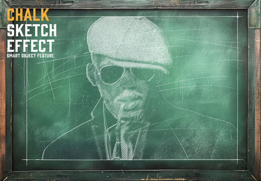Chalk Sketch Effect with Generative AI