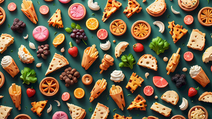 Food Background Healthy Very Cool 
