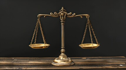 Scales of Justice: Symbol of Law and Fairness