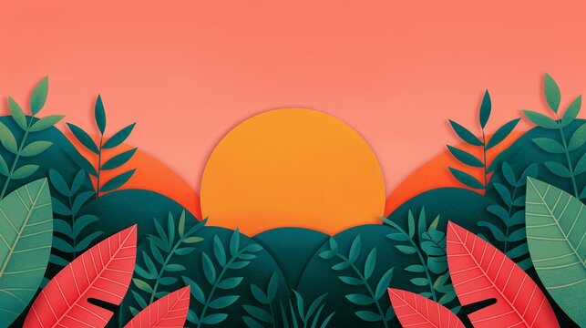 Wetland conservation depicted by a thriving wetland with diverse flora and fauna highlighting the importance of preserving wetlands for biodiversity and water filtration. Background Illustration,