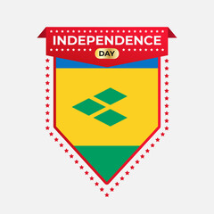 Saint Vincent and the Grenadines Independence Day Banner Design