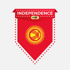 Kyrgyzstan Independence Day Banner Design