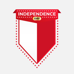 Indonesia Independence Day Banner Design