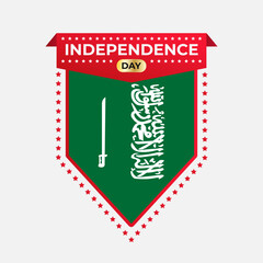 Saudi Arabia Independence Day Banner Design