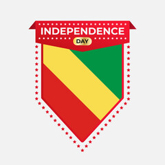 Republic of the Congo Independence Day Banner Design