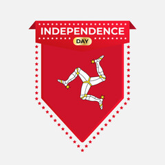 Isle of Man Independence Day Banner Design