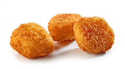 fried fish fillet nuggets