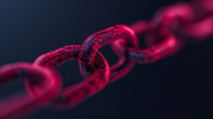 Blockchain technology ensuring secure transparent transactions across various industries promoting trust and reducing fraud in financial and supply chain systems Background Illustration, Bright color