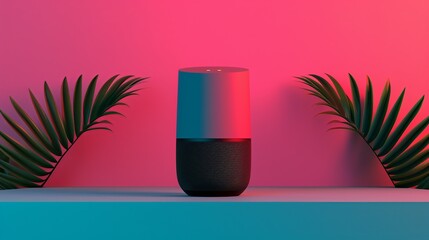 Voice-activated assistants like Google Assistant and Cortana enabling hands-free control of devices and information retrieval, improving accessibility. Background Illustration, Bright color tones, ,