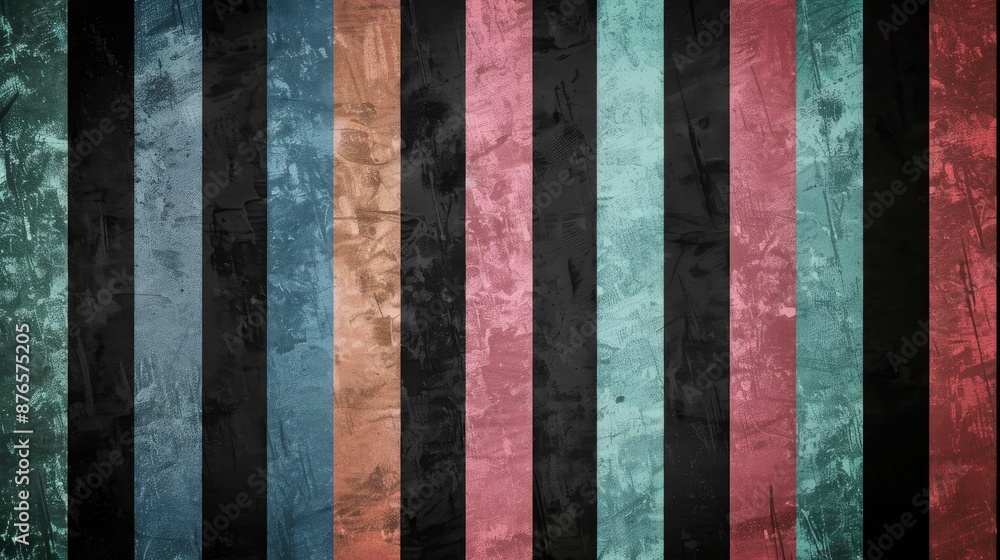 Poster background with stripes and space for text