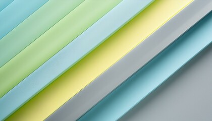 Obraz premium A vibrant header with a smooth, light grey background, highlighted by bold, colorful diagonall