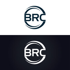 BRC logo. B R C design. White BRC letter. BRC, B R C letter logo design. B R C letter logo design in GOLD, GOLDEN LOGO, THREE, style. letter logo set in one artboard. B R C letter logo vector design.