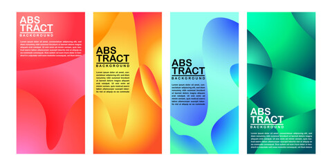 Abstract Background Fluid And Liquid with Gradient