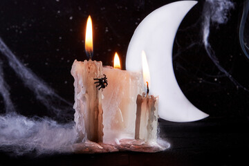 A Hauntingly Beautiful Halloween Setup: Perfect for Your Spooky Celebrations