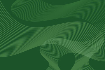 abstract line green background