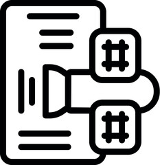 Conceptual illustration of marketing funnel generating leads and increasing sales