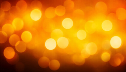 Fototapeta premium Gold light bokeh festive background