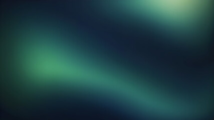 Obraz premium Dark blue and emerald grainy texture background, abstract color gradient wave for banner and poster.