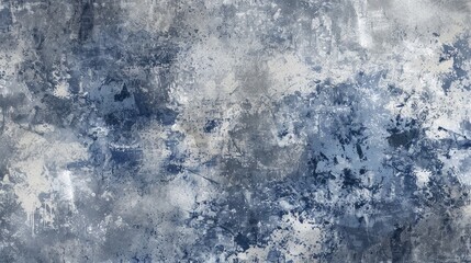 Obraz premium Abstract grunge concrete texture in blue and gray Loose promotional wallpaper