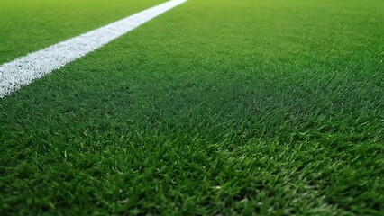 High definition clear soccer field, playground grass photo