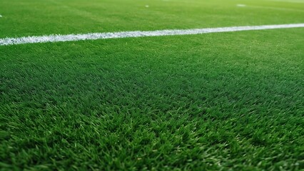 Obraz premium High definition clear soccer field, playground grass photo