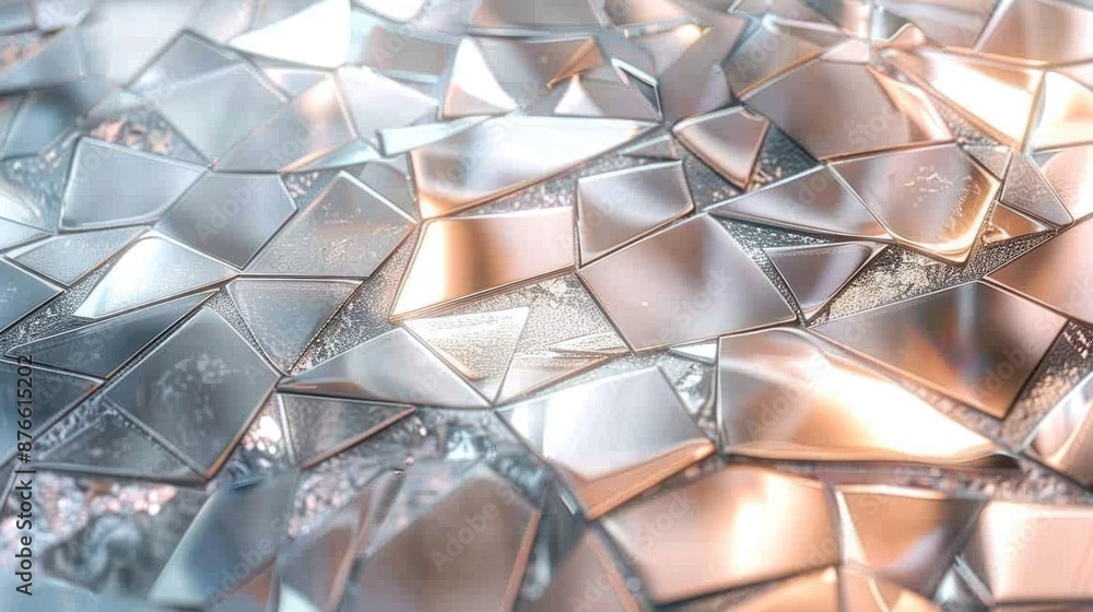 Poster metallic foil is known for creating captivating patterns, symbolizing sophistication and modern desi