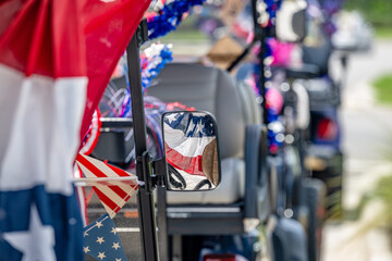 golf cart parade © mark