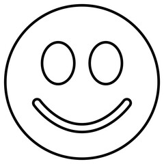 Obraz premium happy emoji