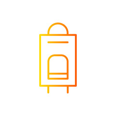travel gradient icon